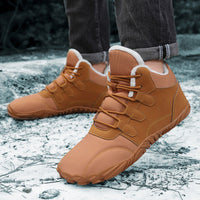 Waterproof Winter Barefoot Shoes - Warm Fleece Lining - Wide Toe Box