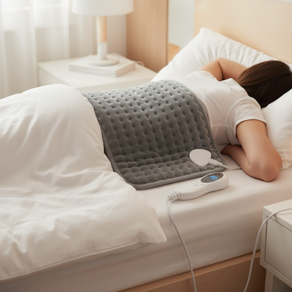 Heating Pad - 9 Heat Settings & Auto Shut-Off Timer - Soft Micro-Plush