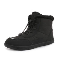 Winter Barefoot Shoes - Fleece Lined High-Top - Waterproof & Non-Slip