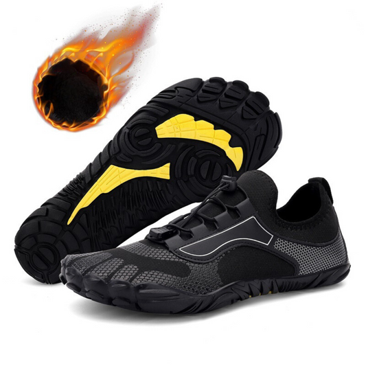 Barefoot Shoes - Breathable Mesh with Quick Laces - Non-Slip Grip