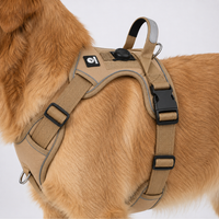 No Pull Dog Harness - Front & Back Clip - Reflective & Adjustable