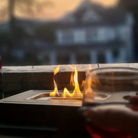 Table Top Fire Pit - Bio Ethanol Tabletop Fireplace - Indoor & Outdoor