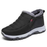 Women's Winter Boots - Waterproof & Slip-On - Warm Fur Lined