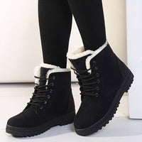 Women's Winter Boots - Waterproof - Lace-Up