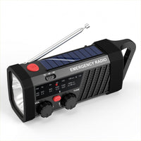 Wind Up Radio with Torch - Hand Crank & Solar Emergency Radio - SOS Alarm
