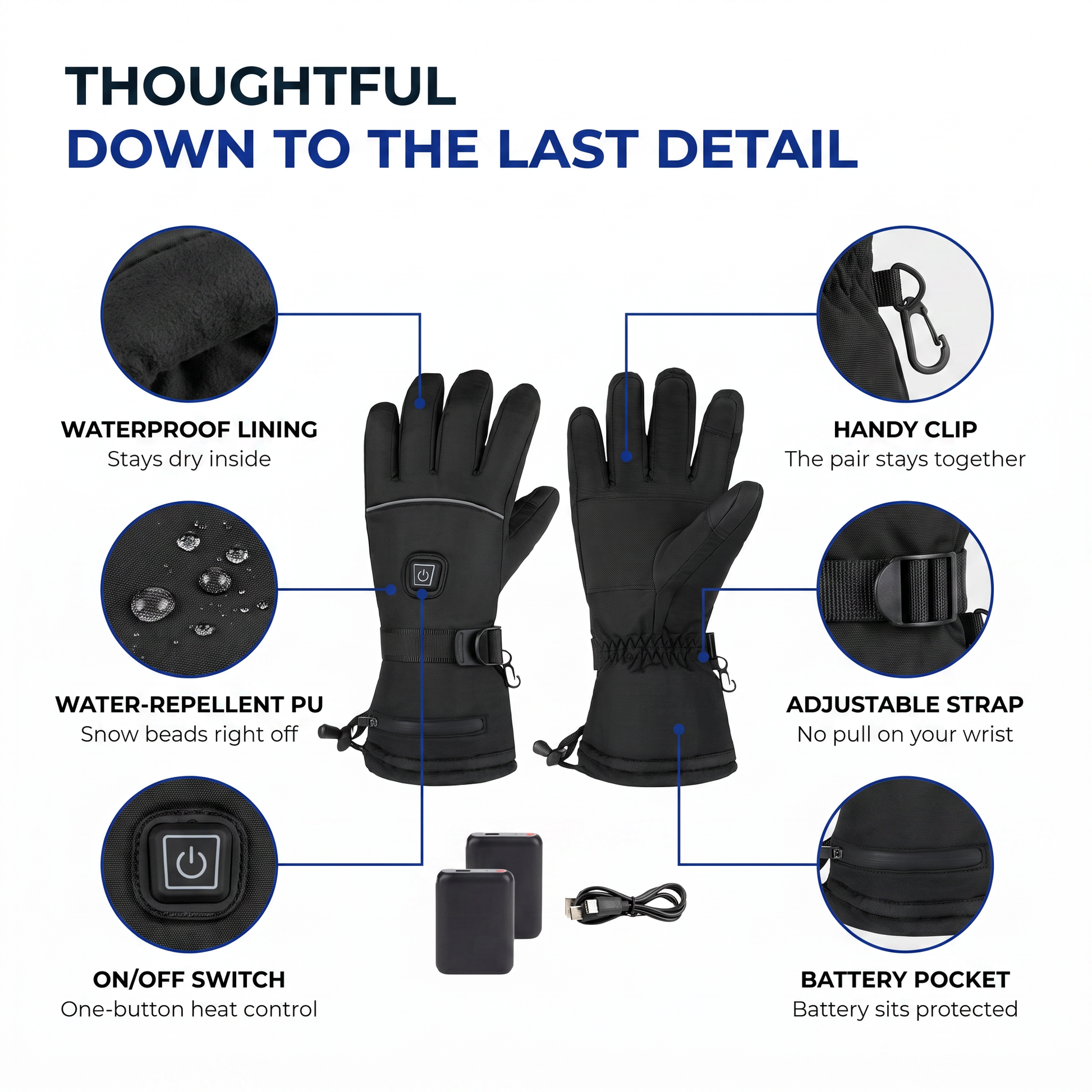 heated gloves - view 5