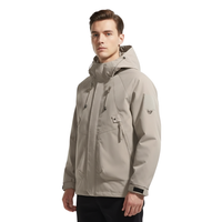 Waterproof Rain Jacket - Unisex Windbreaker with Hood