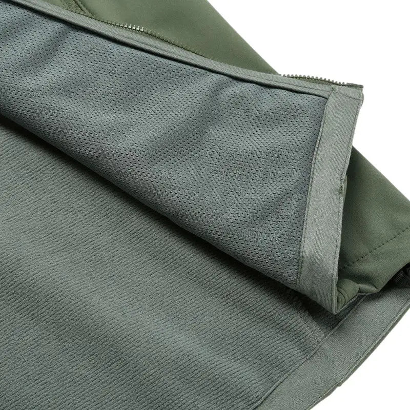 Softshelljacke Herren mit Fleecefutter wasserabweisend