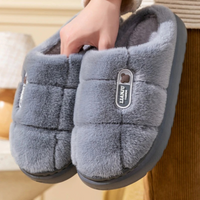 Winter Slippers - Thick Sole - Plush Lining