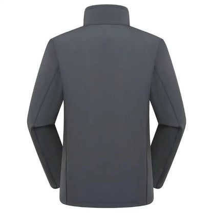 Softshelljacke Herren mit Fleecefutter wasserabweisend
