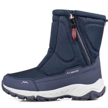 Winterstiefel Damen Wasserdicht & Gefüttert Oxford Gewebe
