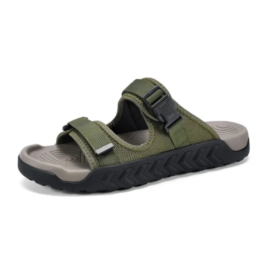 Men’s Outdoor Sandals - Adjustable Buckles - Anti-Slip Sole