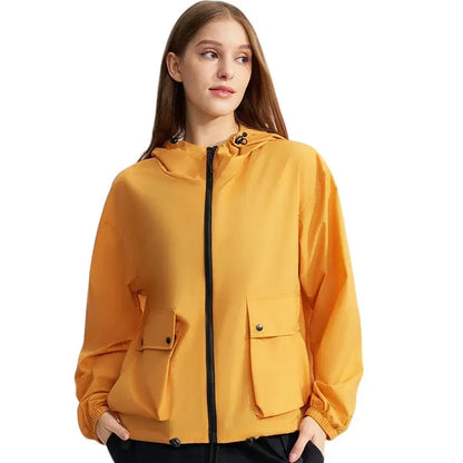 Women's UV Protection Jacket - Ultra-Lightweight & Packable - Water-Resistant
