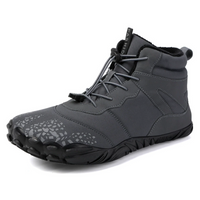 Winter Barefoot Boots - Quilt Lined - Waterproof & Non-Slip Sole
