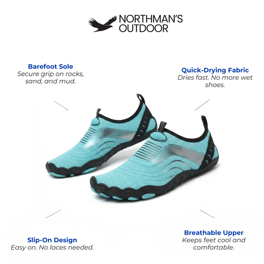 Water Shoes - Quick-Drying - Barefoot Sole