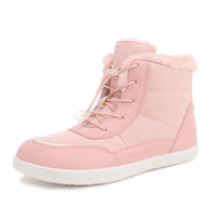Winter Barefoot Shoes - Fleece Lined High-Top - Waterproof & Non-Slip
