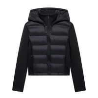 Women's Puffer Jacket - Waterproof & Windproof - Slim Fit with Hood