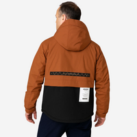 Men's Quilted Jacket - Detachable Hood - Water-Repellent