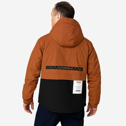 Steppjacke Herren mit Kapuze - Abnehmbar - Gefüttert