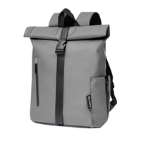 Waterproof School Backpack - Roll-Top Closure - 20-26 L