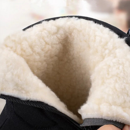 Winterstiefel Damen Wasserdicht & Gefüttert Oxford Gewebe