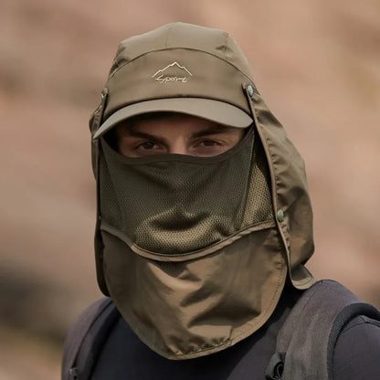 3-in-1 Outdoor Protection Hat – Built for Any Forecast