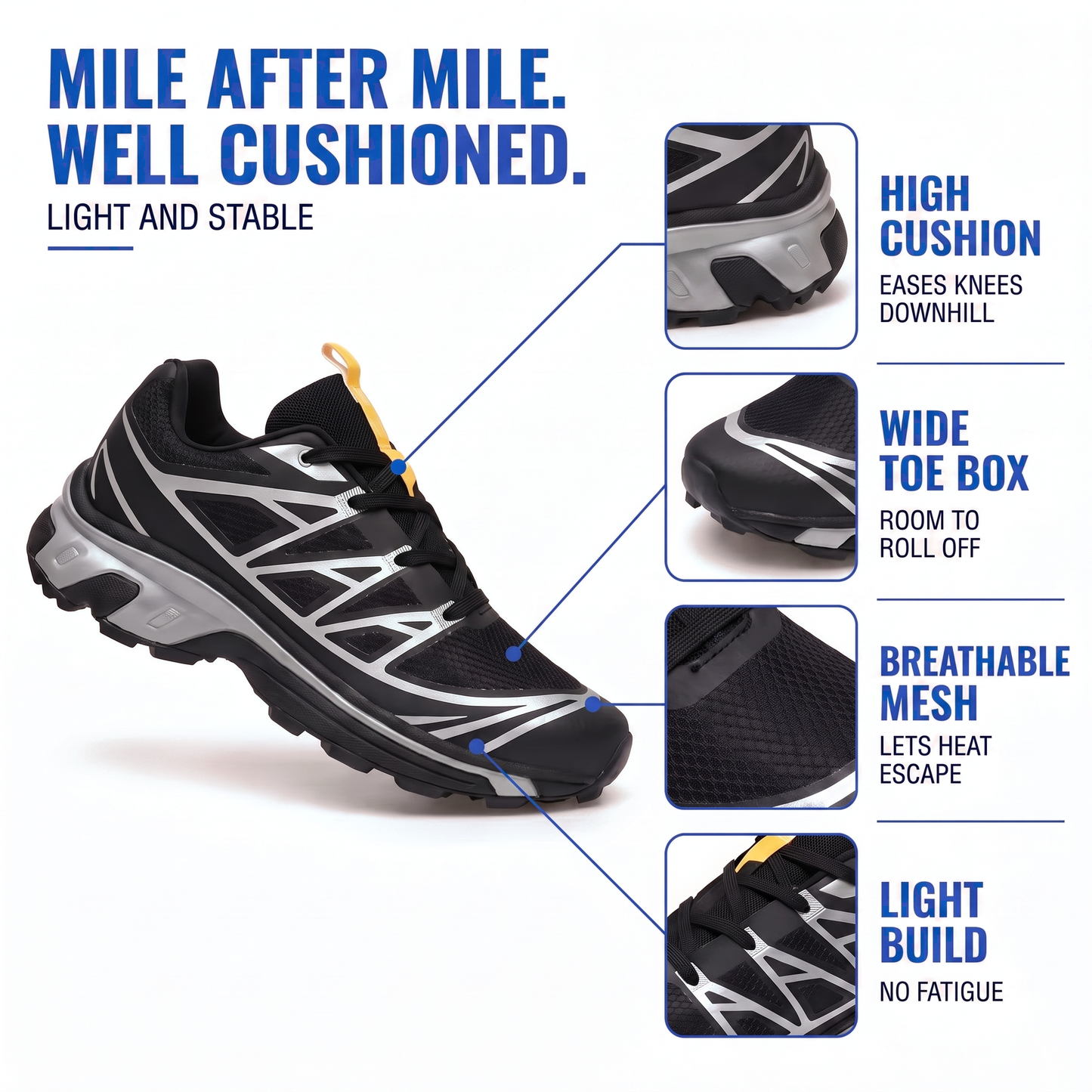trail running shoes women