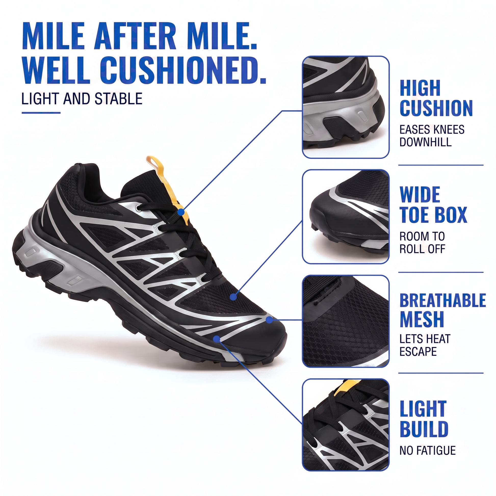 trail running shoes women