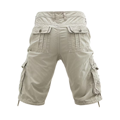 Men’s Tactical Hiking Shorts - Multi Pocket - Adjustable Fit
