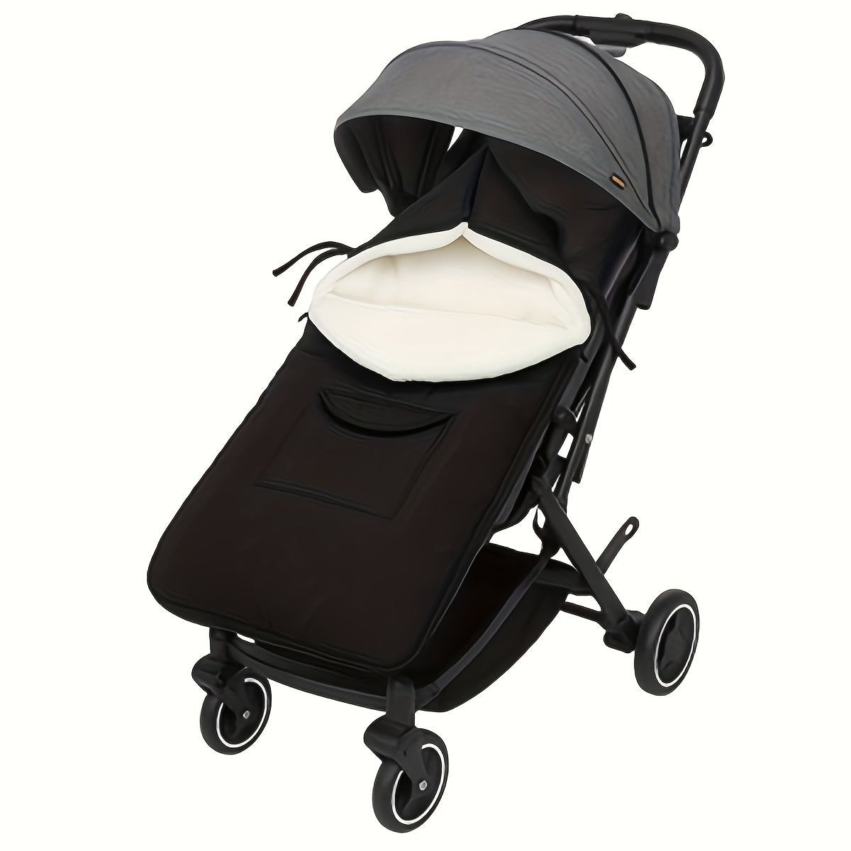 Stroller Footmuff for Winter - Kick-Proof Design - Thick & Warm Lined