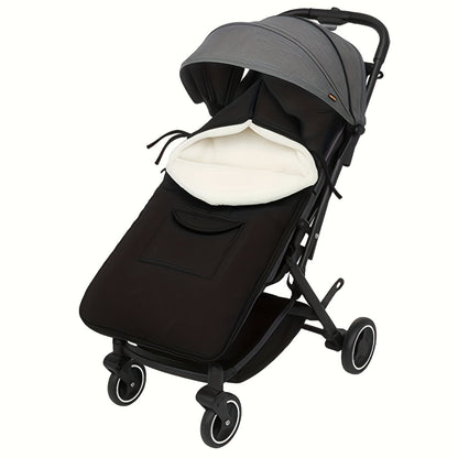 Stroller Footmuff for Winter - Kick-Proof Design - Thick & Warm Lined