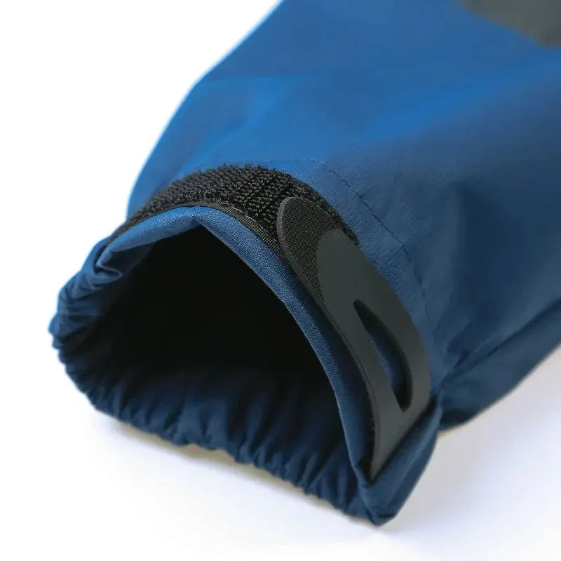 Men's Rain Jacket - Water-Repellent & Windproof - Detachable Hood