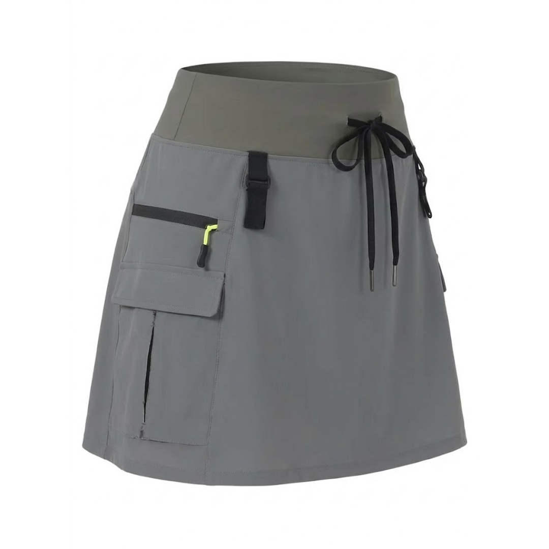 Women's Cargo Skort – Built-in Liner – All Body Types