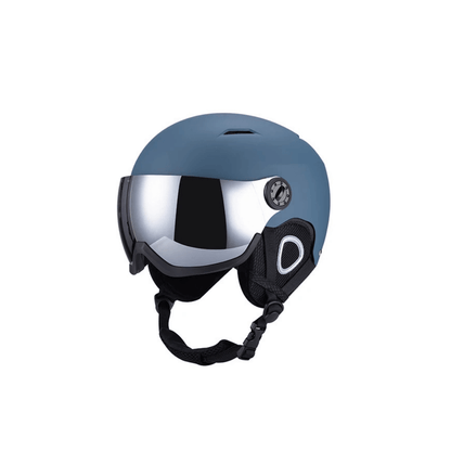 Ski Helmet with Visor - Anti-Fog Shield & ABS Shell - Adjustable Fit