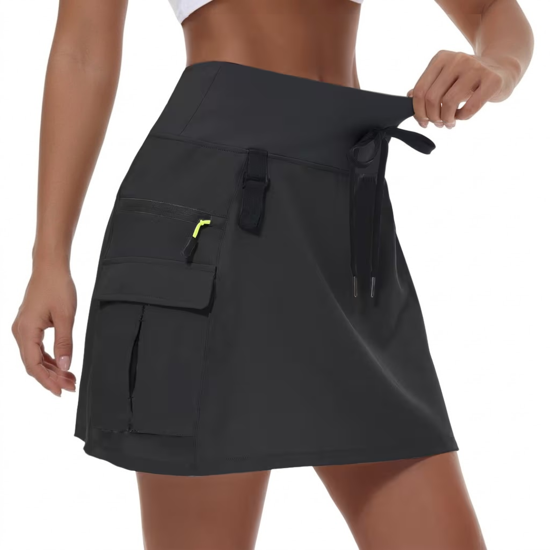 Women's Cargo Skort – Built-in Liner – All Body Types