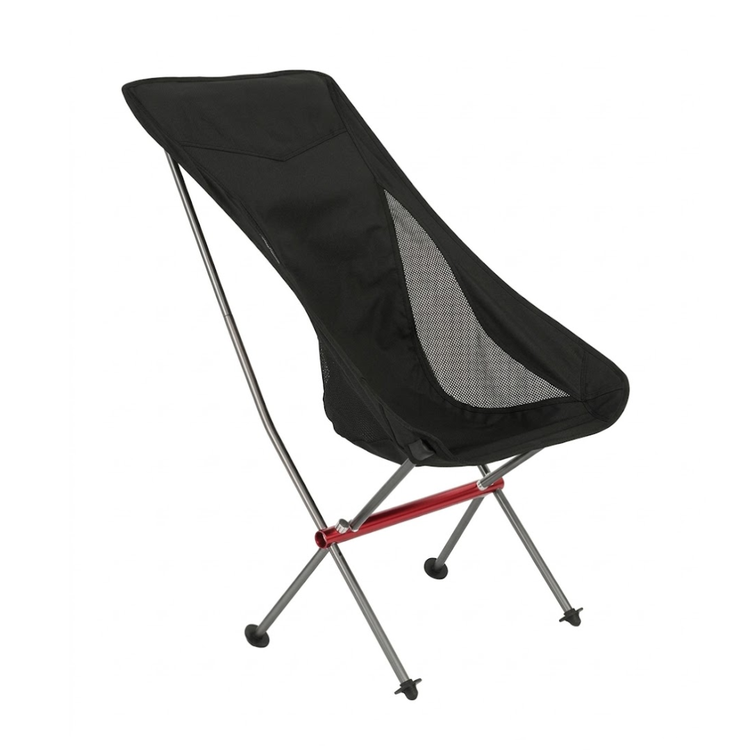 Ultra-Light Foldable Camping Chair - High-Back Portable Outdoor Chair