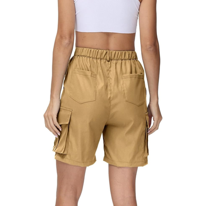 Women’s Hiking Shorts - 6 Pockets - Stretch Quick-Dry