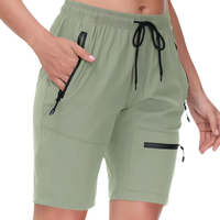Women’s Hiking Shorts - Water-Resistant - Quick-Dry Zipper Pockets
