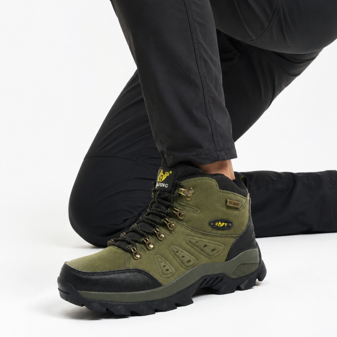 Men's Hiking Boots - Orthopedic Support - Water-Resistant & Non-Slip