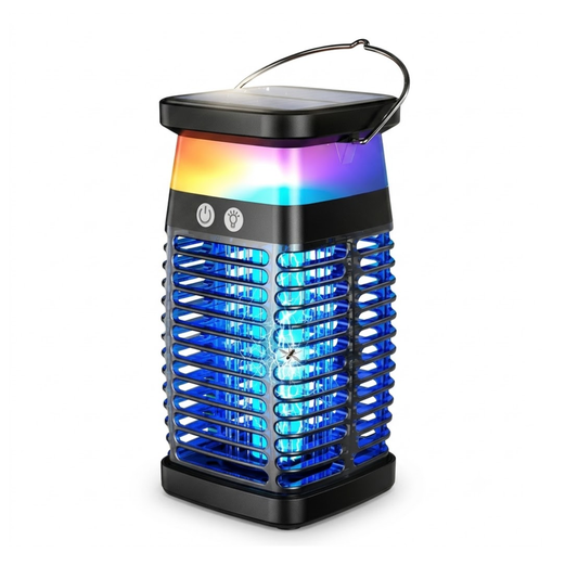 Solar Mosquito Lamp - Electric Bug Zapper - Camping Lantern