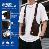Shoulder Holster Bag Men - Anti-Theft Underarm - Hidden Pockets