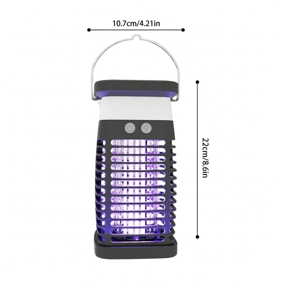 Solar Mosquito Lamp - Electric Bug Zapper - Camping Lantern