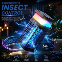 Solar Mosquito Lamp - Electric Bug Zapper - Camping Lantern