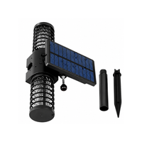 Solar Mosquito Lamp Outdoor - Bug Zapper Ground Stake - Waterproof UV