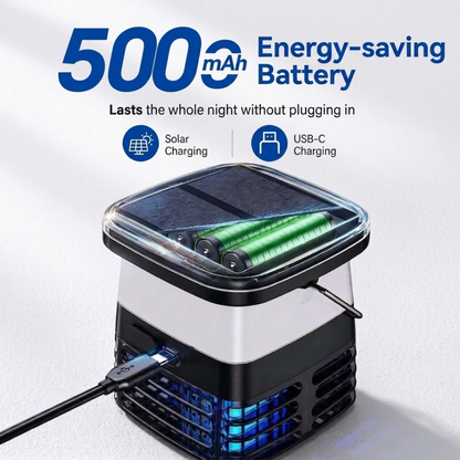 Solar Mosquito Lamp - Electric Bug Zapper - Camping Lantern