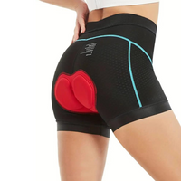 Women’s Cycling Shorts – Padded – Shock-Absorbing Comfort