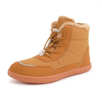 Winter Barefoot Shoes - Fleece Lined High-Top - Waterproof & Non-Slip