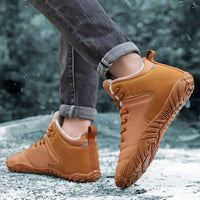 Waterproof Winter Barefoot Shoes - Warm Fleece Lining - Wide Toe Box