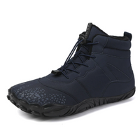 Winter Barefoot Boots - Quilt Lined - Waterproof & Non-Slip Sole