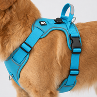 No Pull Dog Harness - Front & Back Clip - Reflective & Adjustable